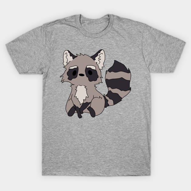 Loki The Raccoon T-Shirt by PirateJam